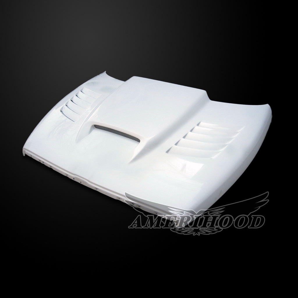 Dodge Ram 3500 1994-2002 SSK Style Functional Heat Extraction Ram Air Hood